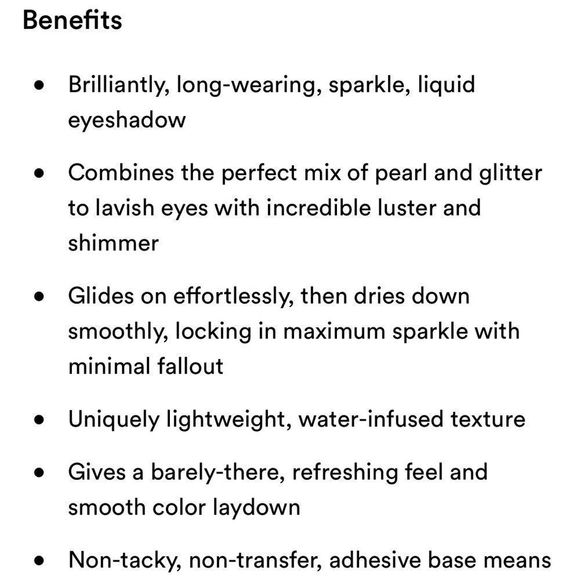 $8❤️‍🔥 LAST 1! STILA Glitter Glow Liquid Eye Shadow KITTEN KARMA NEW Eyeshadow - Picture 4 of 5